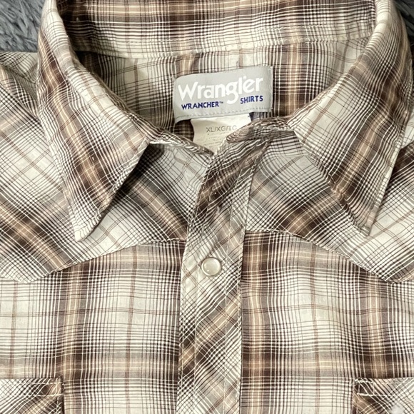 Vintage Wrangler Men’s Wrancher Shirt - Picture 11 of 11